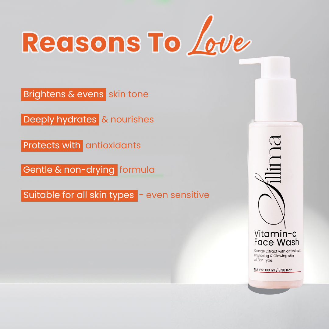 Vitamin C Face wash + Suncreen + Moisturizer Combo