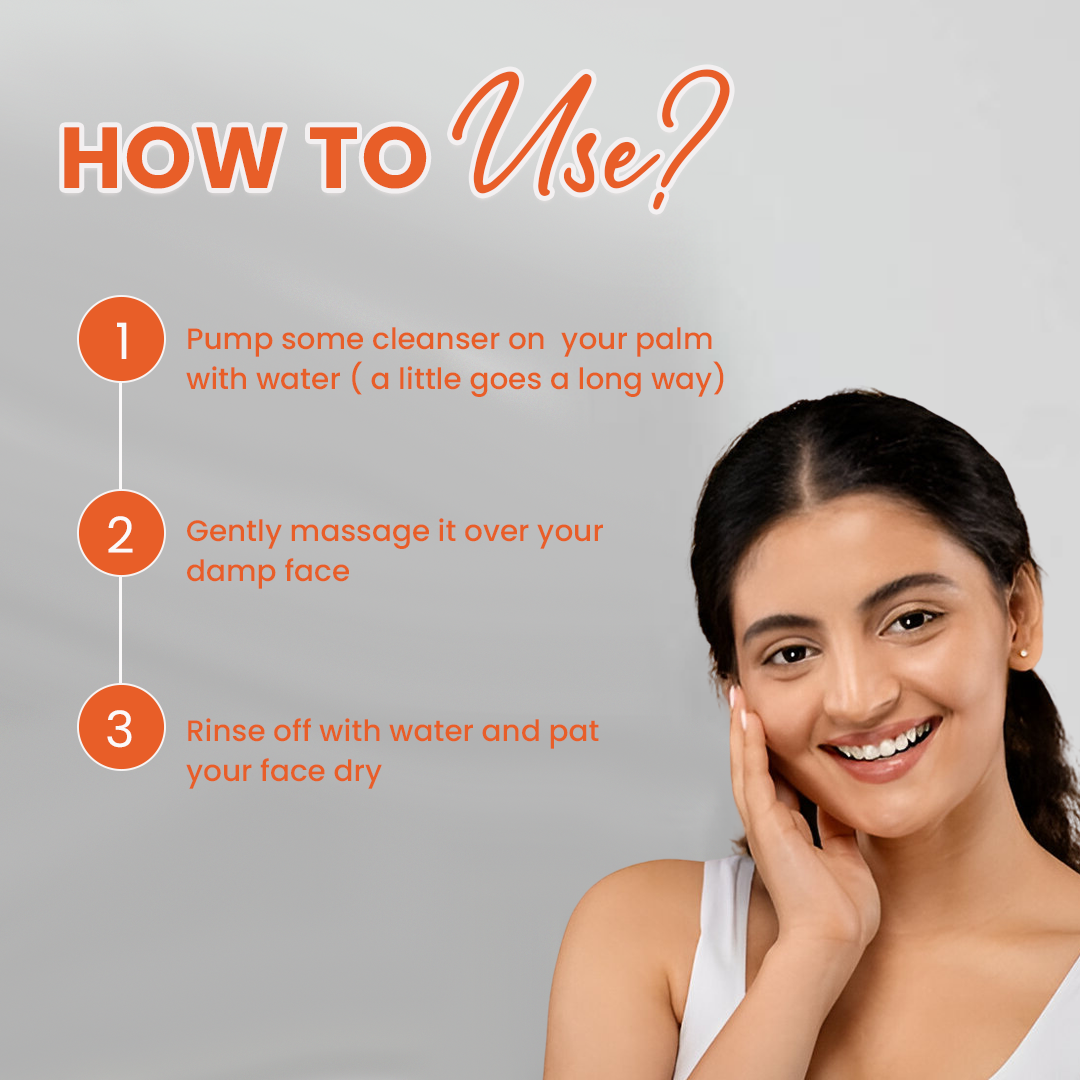 Vitamin C Face wash + Suncreen + Moisturizer Combo