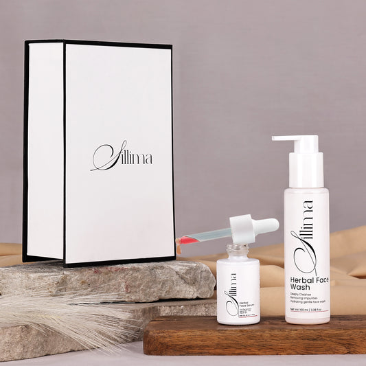 Herbal face wash & Serum combo