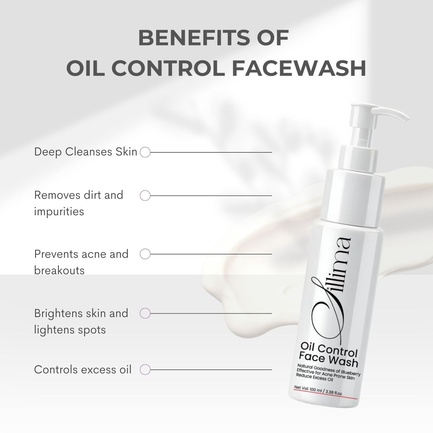 Face wash- Oil Control (Blueberry)