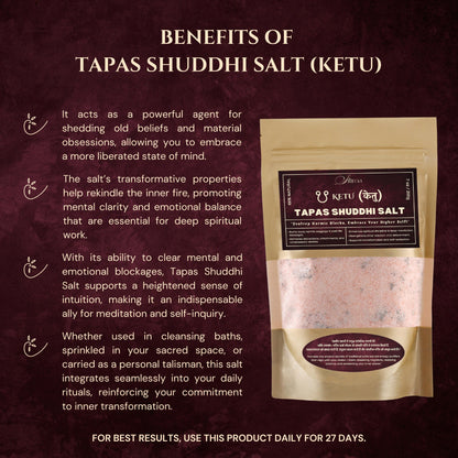 Tapas Shuddhi Salt | Ketu (केतु) - Sillima