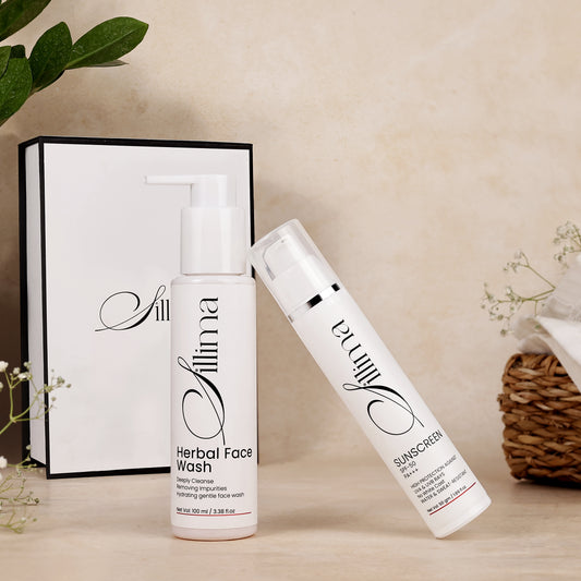 Sunscreen & Herbal face wash