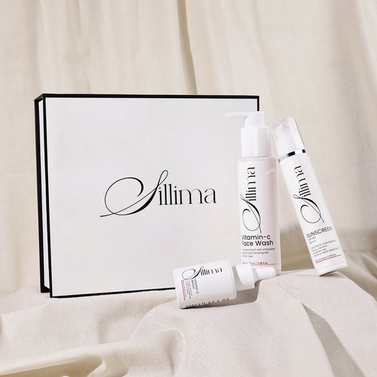 Vitamin c face wash, face serum & sunscreen
