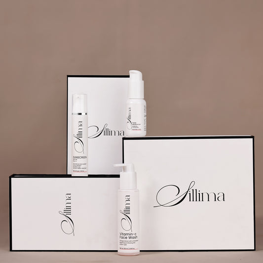 Vitamin c face wash, sunscreen & moisturizer